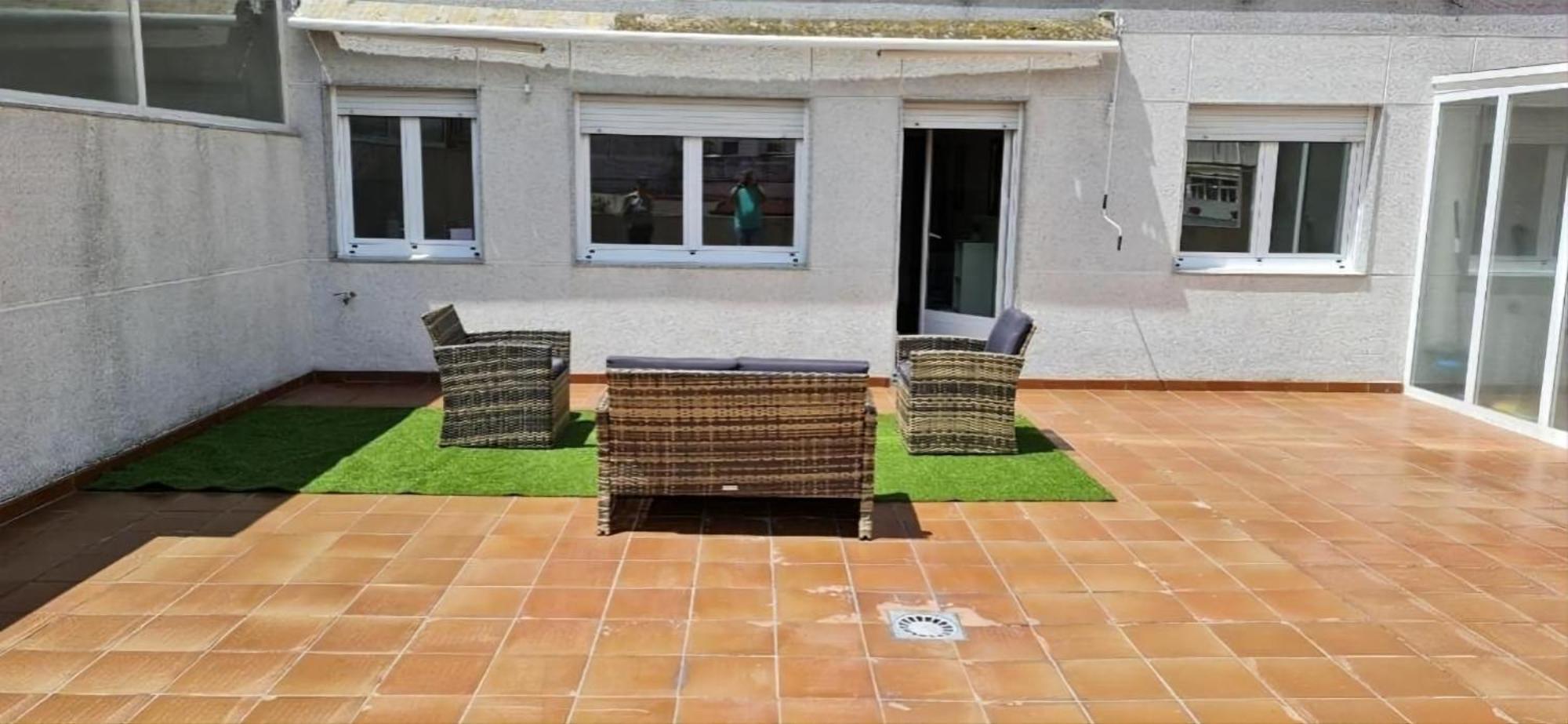 Estudio Centrico Con Terraza Xinzo de Limia Ngoại thất bức ảnh